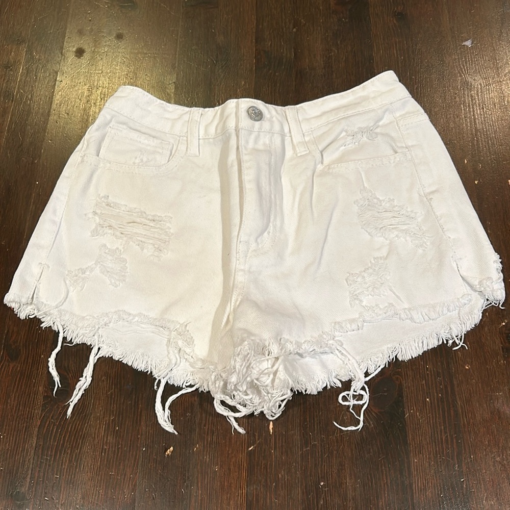 Klique B. Women’s White Jean Shorts Size 25